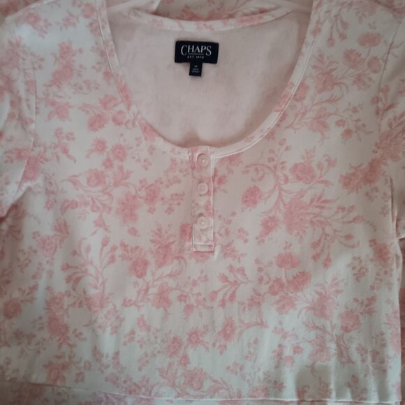 *Price Drop* New Chaps Women's 3/4 Sleeve Placket Knit Midi Dress (NWOT) - Picture 3 of 5